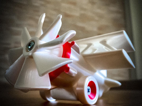 Toy Plane 3D Print Model