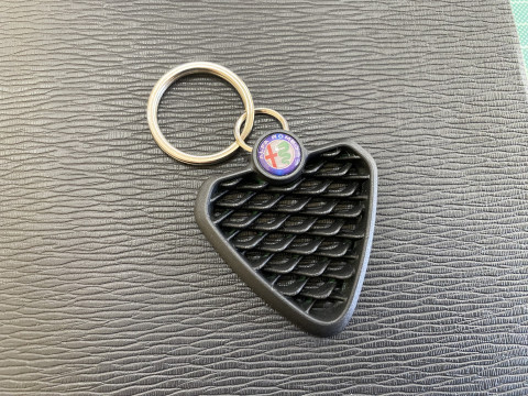 Alfa Romeo Tonale Front Grill Keychain 3D Print Model