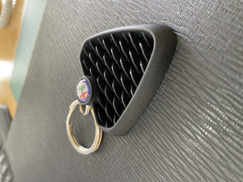 Alfa Romeo Tonale Front Grill Keychain Modèles 3D en vedette