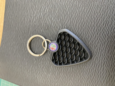 Alfa Romeo Tonale Front Grill Keychain Modèles 3D en vedette