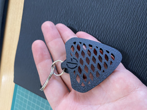 Alfa Romeo Tonale Front Grill Keychain Modèles 3D en vedette