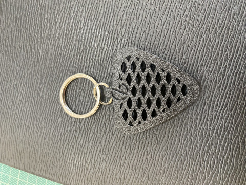 Alfa Romeo Tonale Front Grill Keychain Modèles 3D en vedette