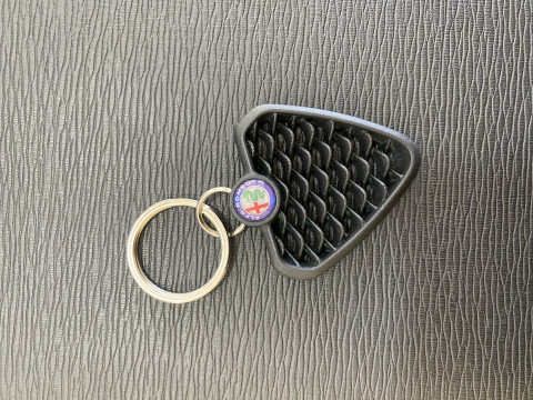 Alfa Romeo Tonale Front Grill Keychain Modèles 3D en vedette