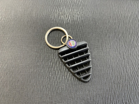 Alfa Romeo 147 Front Grill Keychain 3D Принт Модель