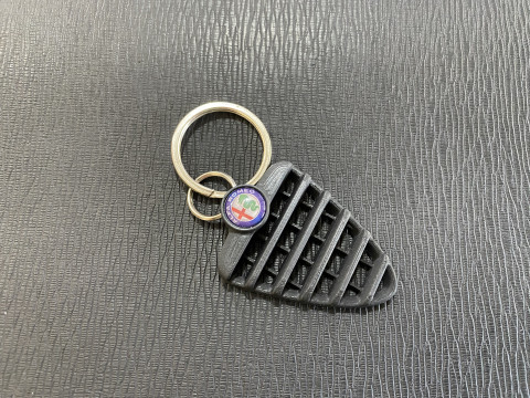 Alfa Romeo 147 Front Grill Keychain 3D Принт Модель