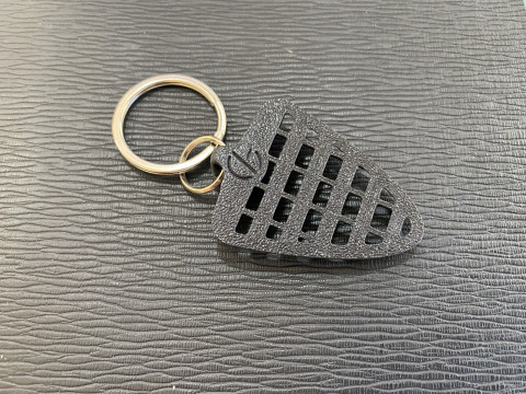 Alfa Romeo 147 Front Grill Keychain 3D Принт Модель