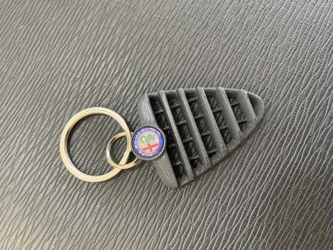 Alfa Romeo 147 Front Grill Keychain 3D Print Model