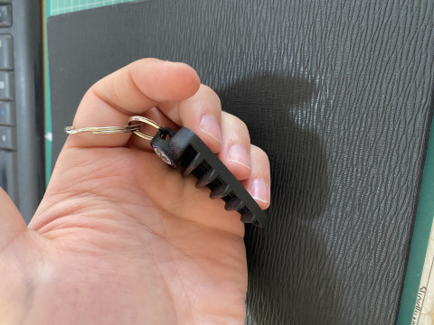 Alfa Romeo 147 Front Grill Keychain 3D Принт Модель