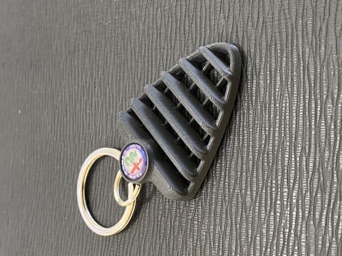 Alfa Romeo 147 Front Grill Keychain 3D Принт Модель