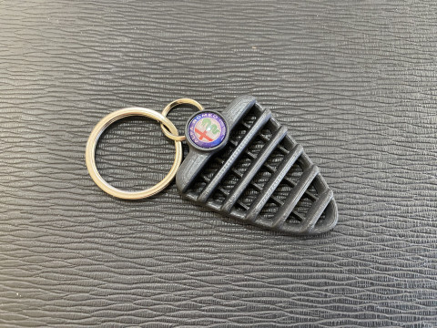 Alfa Romeo 147 Front Grill Keychain 3D Принт Модель