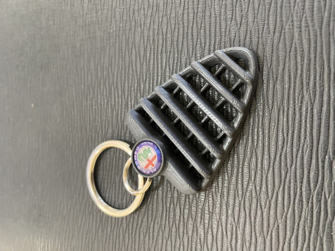 Alfa Romeo 147 Front Grill Keychain 3D Принт Модель