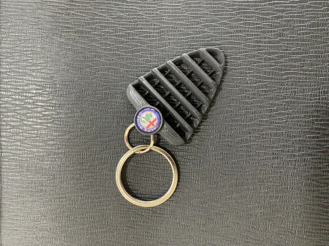 Alfa Romeo 147 Front Grill Keychain 3D Print Model