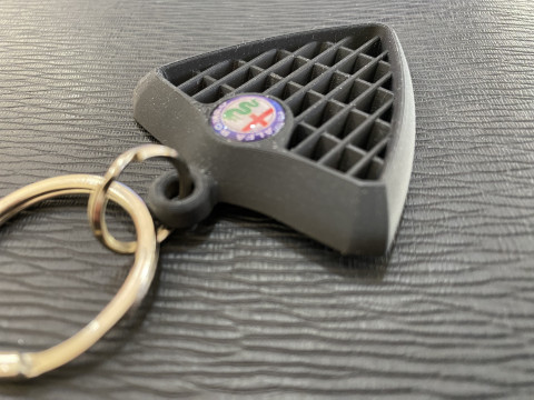Alfa Romeo 156 Front Grill Keychain 3D 打印模型