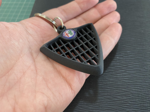 Alfa Romeo 156 Front Grill Keychain 3D 打印模型