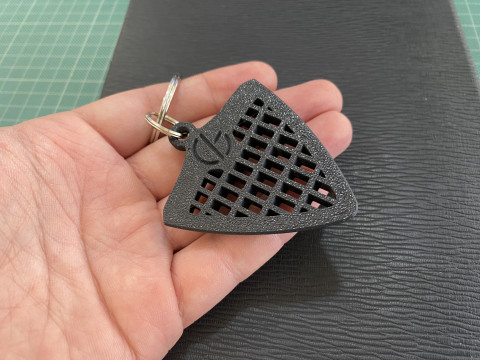 Alfa Romeo 156 Front Grill Keychain 3D 打印模型