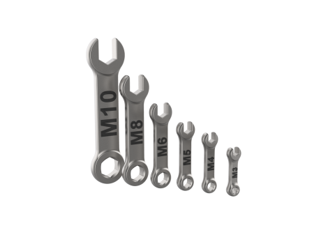 Combination Spanner Set Modèles 3D en vedette