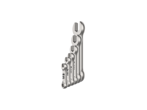 Combination Spanner Set Modèles 3D en vedette