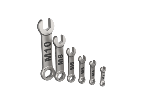 Combination Spanner Set Modèles 3D en vedette
