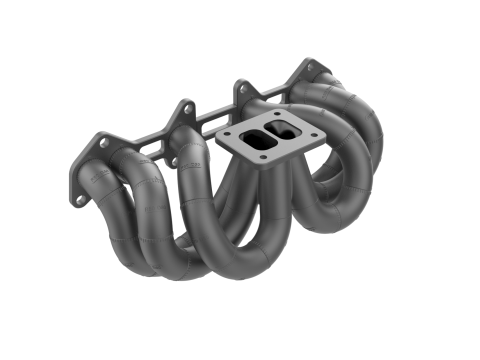 1JZ VVTi Equal Length T4 Turbo Manifold Mockup 3D Принт Модель