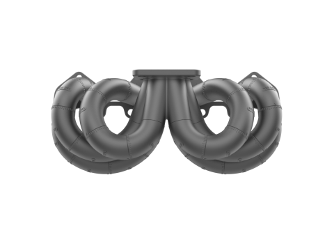 1JZ VVTi Equal Length T4 Turbo Manifold Mockup 3D Принт Модель