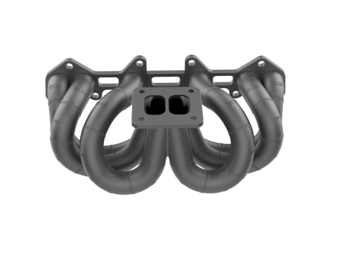 1JZ VVTi Equal Length T4 Turbo Manifold Mockup 3D Принт Модель