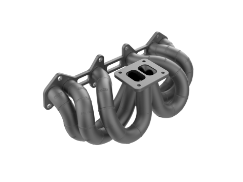 1JZ VVTi Equal Length T4 Turbo Manifold Mockup 3D Принт Модель