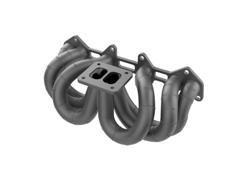 1JZ VVTi Equal Length T4 Turbo Manifold Mockup 3D Принт Модель