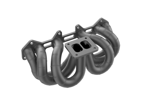 1JZ VVTi Equal Length T4 Turbo Manifold Mockup 3D Принт Модель