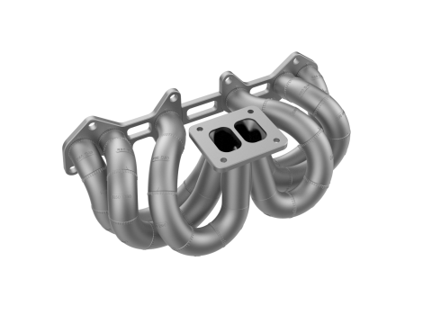 1JZ VVTi Equal Length T4 Turbo Manifold Mockup 3D Принт Модель