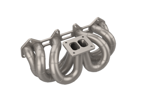 1JZ VVTi Equal Length T4 Turbo Manifold Mockup 3D Принт Модель