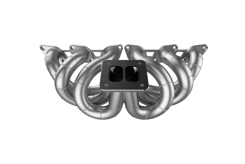 RB26 Equal Length T4 Single Turbo Manifold Mockup 3D Print Model .c4d .max .obj .3ds .fbx .stl .blend 