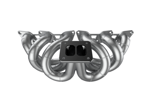 RB26 Equal Length T4 Single Turbo Manifold Mockup 3D Print Model