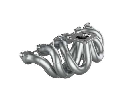 RB26 Equal Length T4 Single Turbo Manifold Mockup 3D Print Model