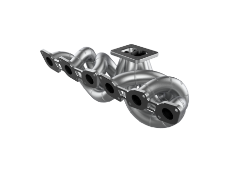 RB26 Equal Length T4 Single Turbo Manifold Mockup 3D Print Model