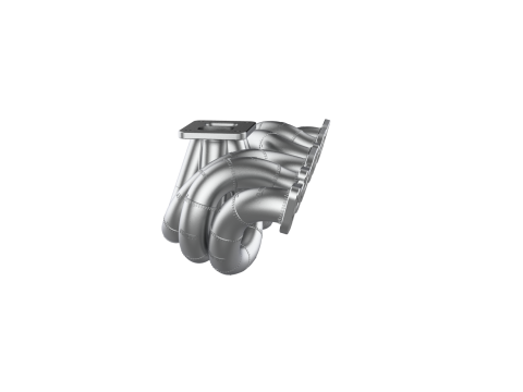 RB26 Equal Length T4 Single Turbo Manifold Mockup 3D Print Model