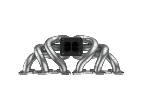 RB26 Equal Length T4 Single Turbo Manifold Mockup 3D Print Model