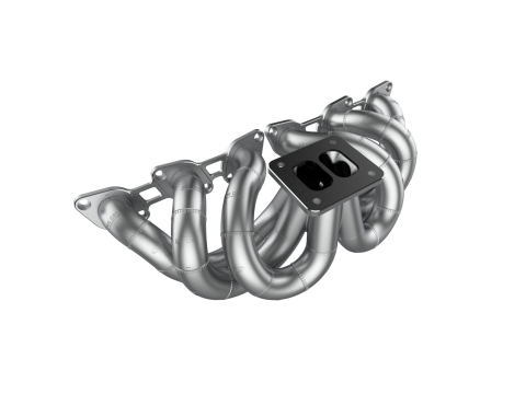 RB26 Equal Length T4 Single Turbo Manifold Mockup 3D Print Model