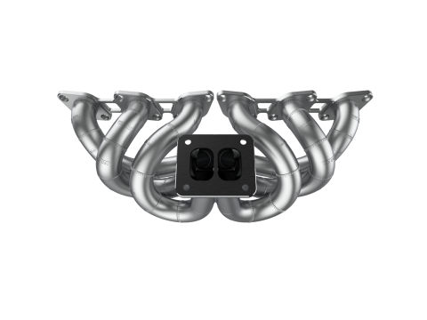 RB26 Equal Length T4 Single Turbo Manifold Mockup 3D Print Model
