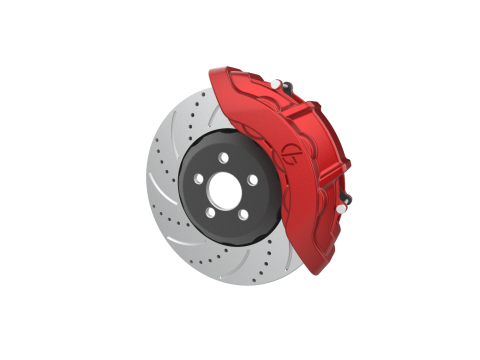 6 Piston Disk Brake Kit Modelo de impresión 3D
