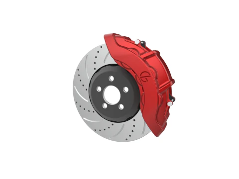 6 Piston Disk Brake Kit 3D Print Model