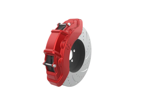 6 Piston Disk Brake Kit 3D Print Model
