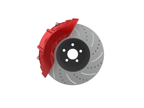 6 Piston Disk Brake Kit Modelo de impresión 3D