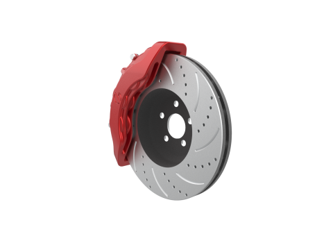 6 Piston Disk Brake Kit Modelo de impresión 3D
