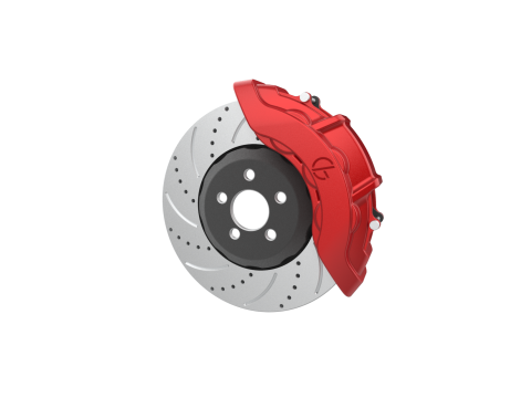 6 Piston Disk Brake Kit Modelo de impresión 3D