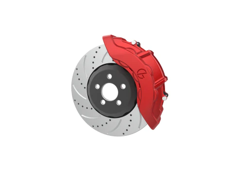 6 Piston Disk Brake Kit 3D Print Model