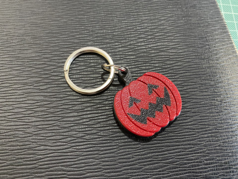 Halloween Pumpkin Keychain 3D 프린트 모델