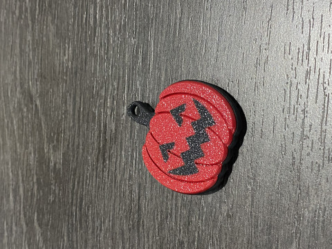 Halloween Pumpkin Keychain 3D 프린트 모델