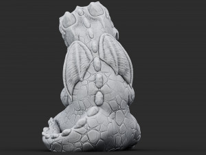 Baby Dragon 3D Print Model