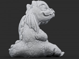 Baby Dragon 3D Print Model