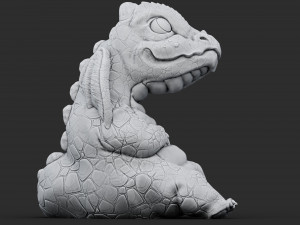 Baby Dragon 3D Print Model